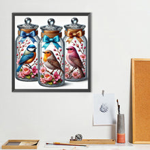 Load image into Gallery viewer, Bottle Bird 40*40CM(Canvas) Full Round Drill Diamond Painting