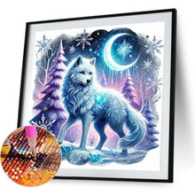 Load image into Gallery viewer, Wolf 30*30CM(Canvas) Full Round Drill Diamond Painting