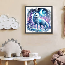 Load image into Gallery viewer, Wolf 30*30CM(Canvas) Full Round Drill Diamond Painting