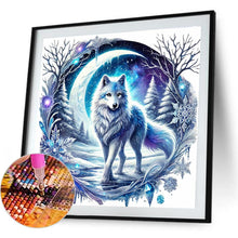 Load image into Gallery viewer, Wolf 30*30CM(Canvas) Full Round Drill Diamond Painting