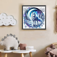 Load image into Gallery viewer, Wolf 30*30CM(Canvas) Full Round Drill Diamond Painting