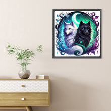 Load image into Gallery viewer, Wolf 30*30CM(Canvas) Full Round Drill Diamond Painting