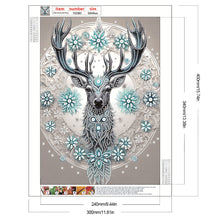 Load image into Gallery viewer, Blue Dream Deer 30*40CM(Canvas) Partial Special Shaped Drill Diamond Painting