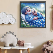Load image into Gallery viewer, Happy Couple 40*40CM(Canvas) Full Round Drill Diamond Painting