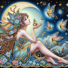 Load image into Gallery viewer, Fairy Girl 30*30CM(Canvas) Partial Special Shaped Drill Diamond Painting