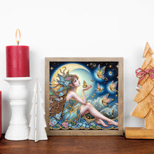 Load image into Gallery viewer, Fairy Girl 30*30CM(Canvas) Partial Special Shaped Drill Diamond Painting
