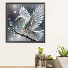 Load image into Gallery viewer, Crystal Bird 30*30CM(Canvas) Full Round Drill Diamond Painting