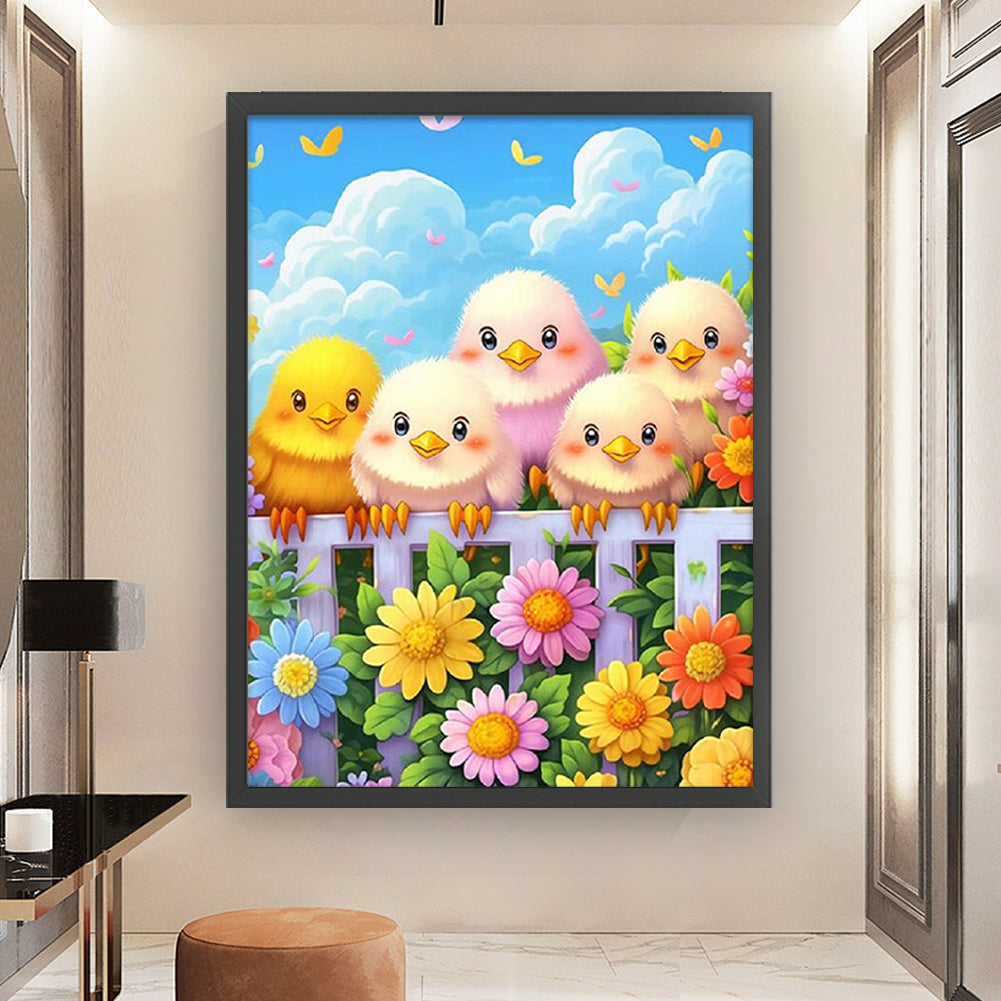 Warm Glow - Full 11CT Stamped Cross Stitch - Bead Embroidery 50x65CM/19.69x25.59in