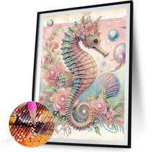 Load image into Gallery viewer, Seahorse 30*40CM(Canvas) Partial Special Shaped Drill Diamond Painting