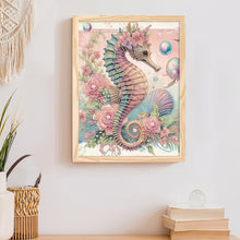 Load image into Gallery viewer, Seahorse 30*40CM(Canvas) Partial Special Shaped Drill Diamond Painting