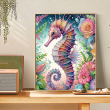 Load image into Gallery viewer, Seahorse 30*40CM(Canvas) Partial Special Shaped Drill Diamond Painting