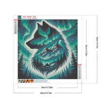 Load image into Gallery viewer, Aurorawolf 40*40CM(Canvas) Full Round Drill Diamond Painting