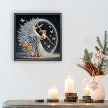 Load image into Gallery viewer, Dancing Girl In A Beautiful Skirt 30*30CM(Canvas) Partial Special Shaped Drill Diamond Painting