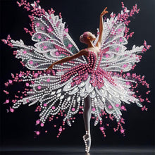 Load image into Gallery viewer, Dancing Girl In A Beautiful Skirt 30*30CM(Canvas) Partial Special Shaped Drill Diamond Painting