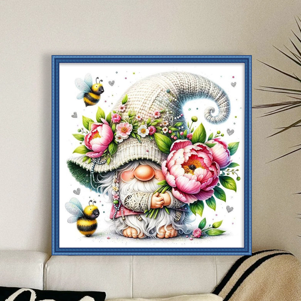 Goblin - Full 11CT Stamped Cross Stitch 40x40CM - Yishu