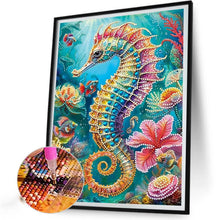 Load image into Gallery viewer, Seahorse 30*40CM(Canvas) Partial Special Shaped Drill Diamond Painting
