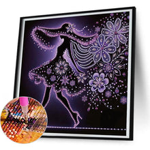 Load image into Gallery viewer, Elegant Lady-Woman 30*30CM(Canvas) Partial Special Shaped Drill Diamond Painting