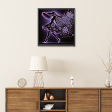 Load image into Gallery viewer, Elegant Lady-Woman 30*30CM(Canvas) Partial Special Shaped Drill Diamond Painting