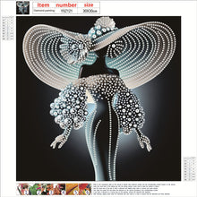 Load image into Gallery viewer, Elegant Lady-Woman 30*30CM(Canvas) Partial Special Shaped Drill Diamond Painting