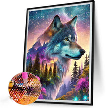 Load image into Gallery viewer, Wolf 40*50CM(Canvas) Full Round Drill Diamond Painting
