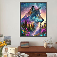 Load image into Gallery viewer, Wolf 40*50CM(Canvas) Full Round Drill Diamond Painting