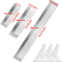 Load image into Gallery viewer, 3Pcs Diamond Painting Ruler with 3 Corrector Tools (216 400 800 Blank Grids)