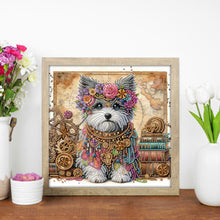 Load image into Gallery viewer, Dog 30*30CM(Canvas) Partial Special Shaped Drill Diamond Painting