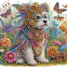 Load image into Gallery viewer, Dog 30*30CM(Canvas) Partial Special Shaped Drill Diamond Painting