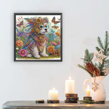 Load image into Gallery viewer, Dog 30*30CM(Canvas) Partial Special Shaped Drill Diamond Painting