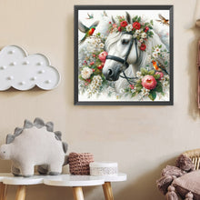 Load image into Gallery viewer, Horse 40*40CM(Canvas) Full Round Drill Diamond Painting