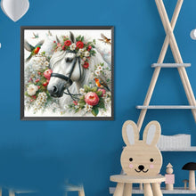 Load image into Gallery viewer, Horse 40*40CM(Canvas) Full Round Drill Diamond Painting