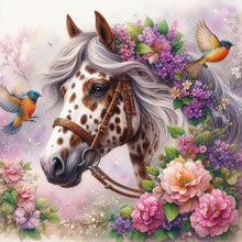 Load image into Gallery viewer, Horse 40*40CM(Canvas) Full Round Drill Diamond Painting