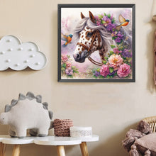 Load image into Gallery viewer, Horse 40*40CM(Canvas) Full Round Drill Diamond Painting
