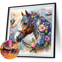 Load image into Gallery viewer, Horse 40*40CM(Canvas) Full Round Drill Diamond Painting