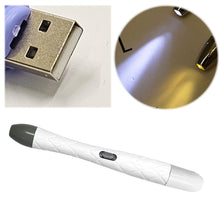 Load image into Gallery viewer, 18Pcs/Set 5D DIY Diamond Drill Pen Set with Light for DIY Arts Crafts (White)