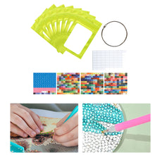 Load image into Gallery viewer, 50pcs DIY Diamond Painting Tools Self Adhesive Bags for Craft Supplies (Green)