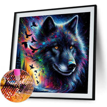 Load image into Gallery viewer, Wolf 40*40CM(Canvas) Full Round Drill Diamond Painting