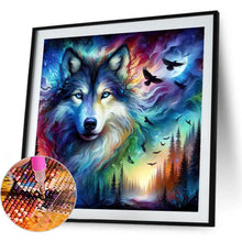 Load image into Gallery viewer, Wolf 40*40CM(Canvas) Full Round Drill Diamond Painting
