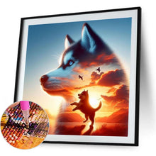 Load image into Gallery viewer, Dog 40*40CM(Canvas) Full Round Drill Diamond Painting
