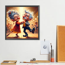 Load image into Gallery viewer, Grandma And Grandpa 40*40CM(Canvas) Full Round Drill Diamond Painting