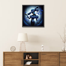 Load image into Gallery viewer, Elegant Lady-Woman 30*30CM(Canvas) Partial Special Shaped Drill Diamond Painting