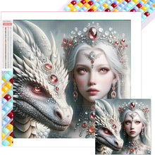 Load image into Gallery viewer, Dragon Girl 50*50CM(Picture) Full Square Drill Diamond Painting
