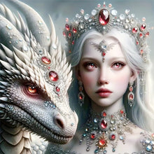 Load image into Gallery viewer, Dragon Girl 50*50CM(Picture) Full Square Drill Diamond Painting