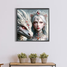 Load image into Gallery viewer, Dragon Girl 50*50CM(Picture) Full Square Drill Diamond Painting