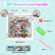 Load image into Gallery viewer, Cute Child 30*30CM(Canvas) Partial Special Shaped Drill Diamond Painting