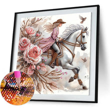 Load image into Gallery viewer, Horse 30*30CM(Canvas) Partial Special Shaped Drill Diamond Painting