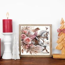 Load image into Gallery viewer, Horse 30*30CM(Canvas) Partial Special Shaped Drill Diamond Painting