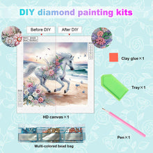 Load image into Gallery viewer, Horse 30*30CM(Canvas) Partial Special Shaped Drill Diamond Painting