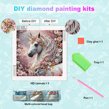 Load image into Gallery viewer, Horse 30*30CM(Canvas) Partial Special Shaped Drill Diamond Painting