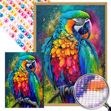 Load image into Gallery viewer, Partial AB - Parrot In A Tree 35*50CM(Picture) Full Round Drill Diamond Painting